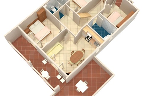 Dramalj Apartment | Two bedroom apartment with a swimming pool Dramalj, Crikvenica (A-5594-b)