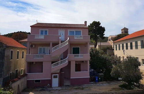 Tkon Apartment | Two bedroom apartment with terrace and sea view Tkon, Pašman (A-8414-b)