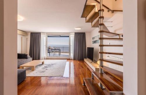 Znjan Apartment | VELEBOS SUPERIOR APARTMENT - spacious luxury four-room apartment on 220 m2 - panoramic view of the sea and islands - prestigious location by the sea to the new city center of Žnjan - top amenities - free garage parking space- BURALUX properties