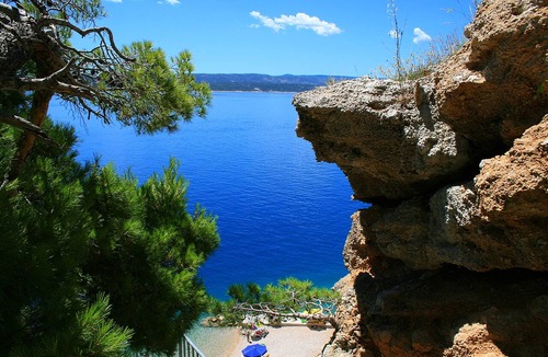 Marusici Condo | Villa Opera Luxury Villa direct above the Private Beach