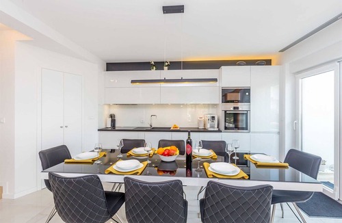 Malinska Villa | Villa Arabella Malinska - modern villa with a heated pool, Jacuzzi and a rooftop terrace by MyWaycation