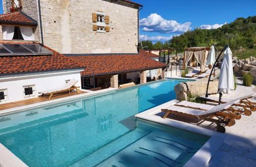 Zudetici Villa | Villa Blazeni Miroslav Bulesic in Central Istria for 8 people with private heated pool and sauna
