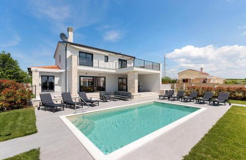 Brtonigla Villa | Villa Brtonigla, luksuzna kuća sa pogledom na more