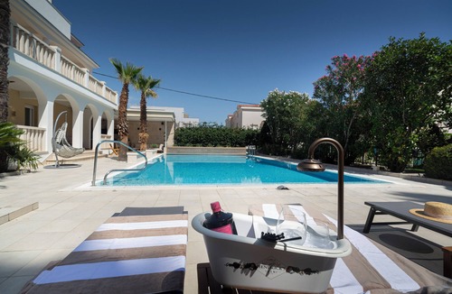 Kastela Villa | Villa Casa Palace - 95 m2 heated pool & sport playground & fitness
