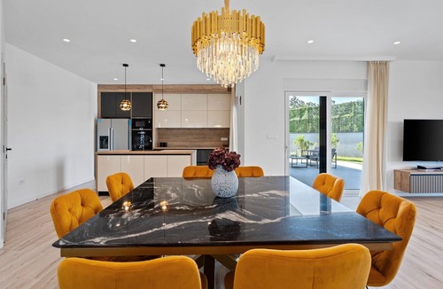 Podbablje Villa | Villa in Makarska hinterland with Whirlpool, Finnish sauna, Heated pool, Table tennis, a playhouse and a Trampoline