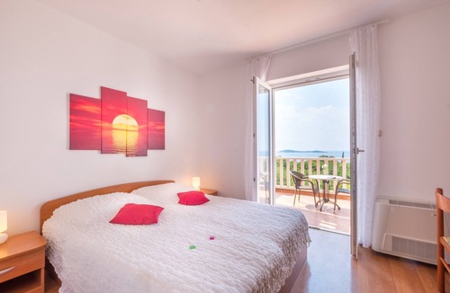 Plat House | Villa Panorama Dubrovnik - Deluxe Double Room with Terrace and Sea View