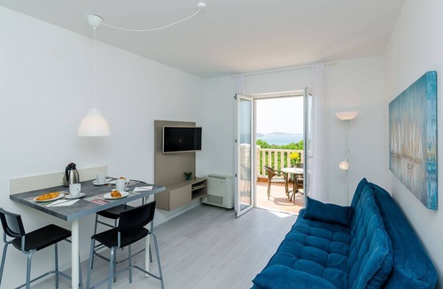 Plat Apartment | Villa Panorama Dubrovnik (A1) - Deluxe One Bedroom Apartment with Terrace and Sea View