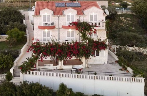 Plat Apartment | Villa Panorama Dubrovnik (S2) - Comfort Double Room with Balcony and Sea View