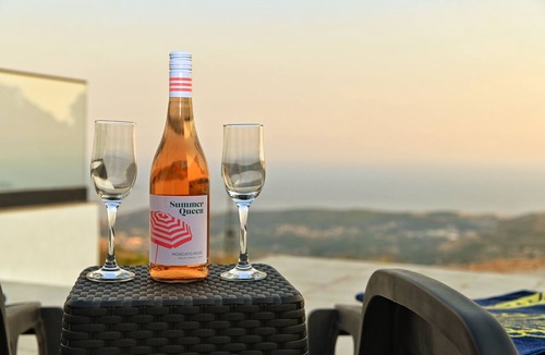 Ravno Villa | Villa Panorama - Private heated pool & big jacuzzi with sea view