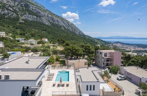 Makarska Old Town Villa | Villa Vidona -luxury sea view retreat for 8 person