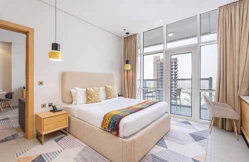 Jumeirah Village Triangle Apartment | Vogue, JVT Novotel Residences near Springs Souk Mall