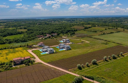 Nova Vas Villa | Wonderful private villa for 20 people with pool, A/C, WIFI, TV, terrace and pets allowed