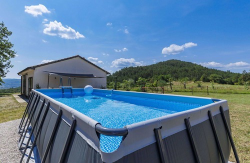 Buzet House | Wonderful private villa with private pool, WIFI, A/C, TV, terrace, pets allowed and panoramic view