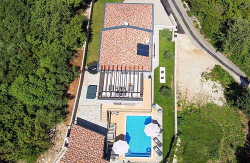 Klanice Villa | Wonderful private villa with private pool, hot tub, WIFI, A/C, TV, terrace and panoramic view