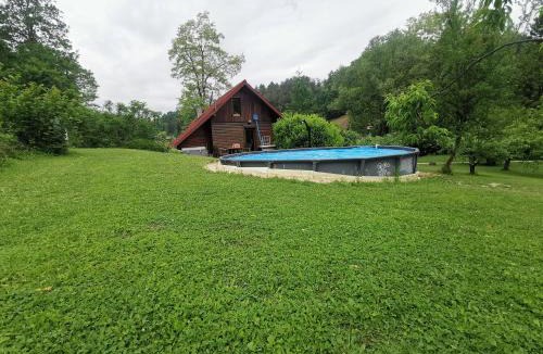 Bostanj Ski Chalet | Wooden Cabin Zurej with Hot Tub