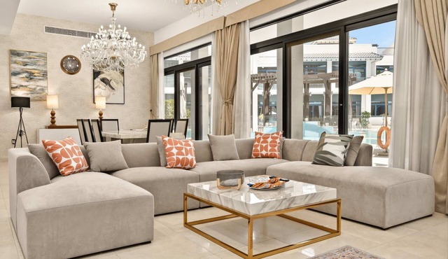 5 Bed Villa,2 Private Beaches, Pool by Estatesmen in Dubai