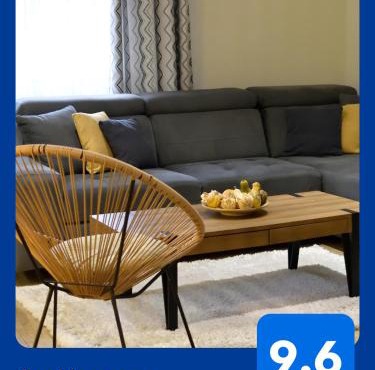 AeroVista - 5-10 min to Belgrade Airport - Free Parking - 2 Bedrooms - Late Check-in in Surčin