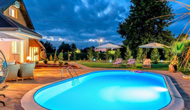 Amazing home in Koprivnica with private swimming pool, can be inside or outside in Gola