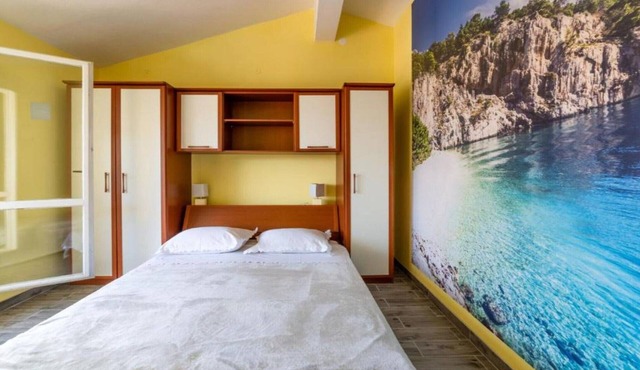 Apartments Ribarević - Studio with Balcony in Makarska