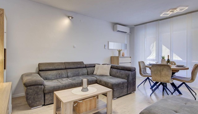 Beach front apartment in Fazana