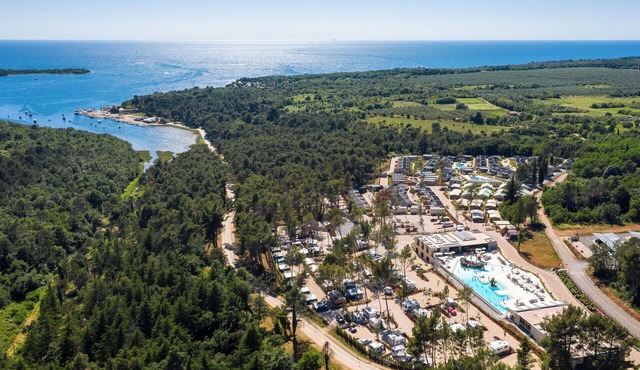 Beautiful apartment in villa for 2 guests with WIFI, A/C, pool, TV and terrace in Umag