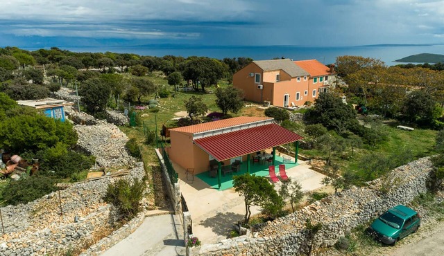 Beautiful home in Veli Losinj with house sea view
