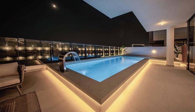 Blausee Beachfront Villa with Private Pool in Al Hamriyah