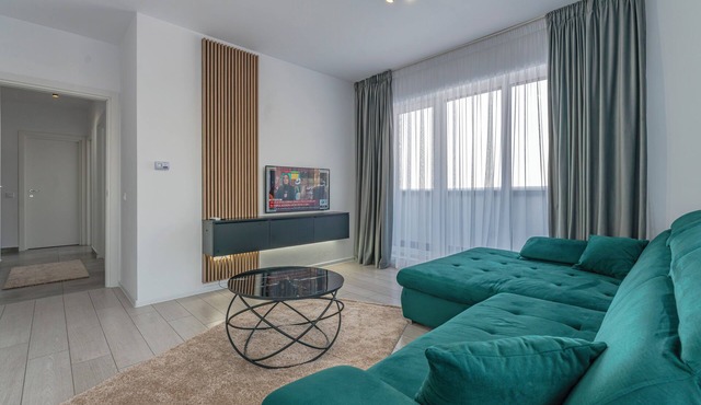 Charming 1-bedroom apartment with AC in vibrant Brașov in Brașov