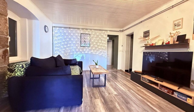 Cosy apartment for 4 people with A/C, WIFI, TV, patio and pets allowed