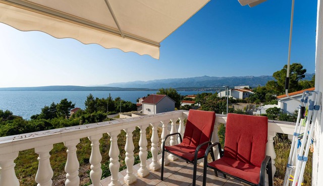 Cozy apartment in Novigrad with house sea view
