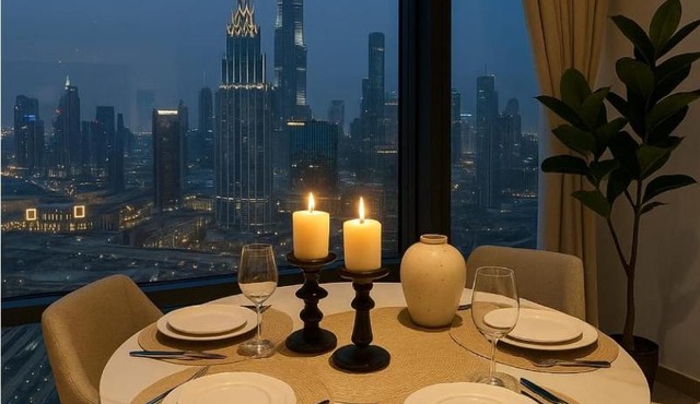 DIFC Index Tower Burj Khalifa View 1BR in Dubai