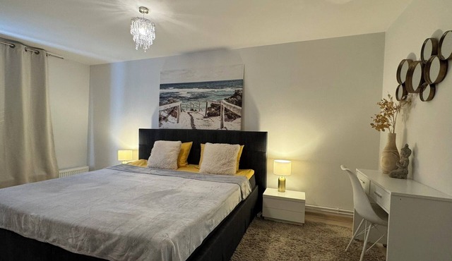 Elite 2-bedroom apartment with AC/heating and free parking in Timișoara