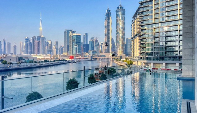 GuestReady - BurjKhalifa & Canal Views|2BR + Maids in Dubai