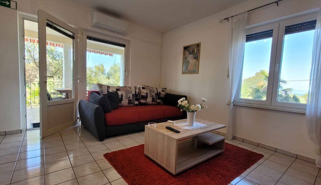 Holiday flat with balcony