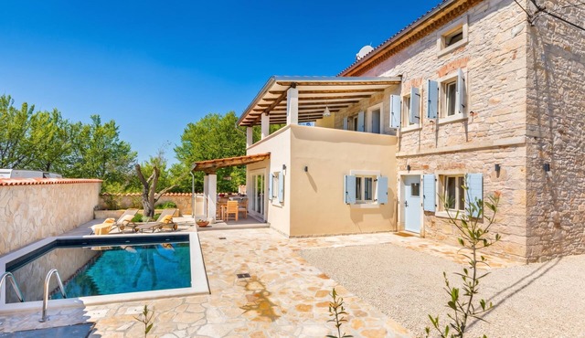 Istrian Villa Beatrice near Pula, Galižana, Croatia