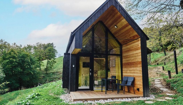 Jarica, modern cottage on Tri Vile estate with an amazing view in Šmarje pri Jelšah