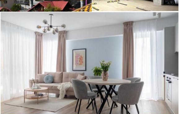 Joy Garden Apartment - Free Private Parking - Wellness Jacuzzi SPA Extra Fee in Sinaia