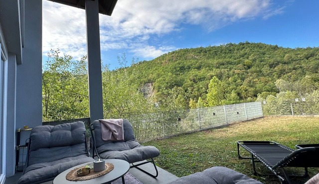 Layal Residence | Cozy 2-Floor Home with Large Private Terrace Near Una River in Bihać