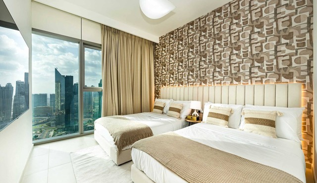 Luxury 4BR APT - Burj Khalifa & Fountain View in Dubai