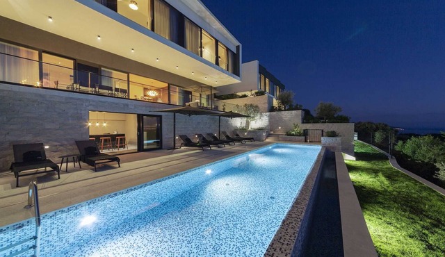 Luxury Villa Elemi - luxury villa with stunning sea views near Dubrovnik in Orašac