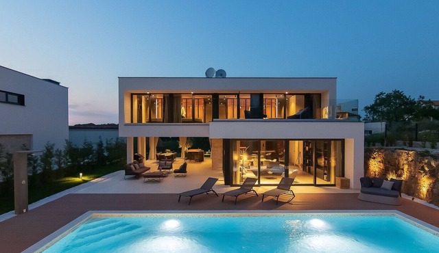 Modern Villa #1, in Istria, with a Pool
