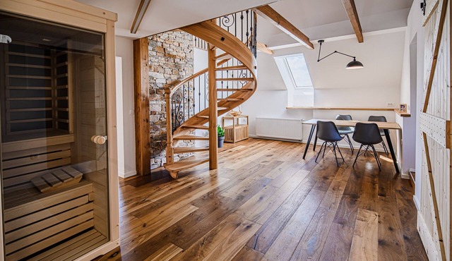 Mountain View Apartment with Sauna in Cerklje na Gorenjskem