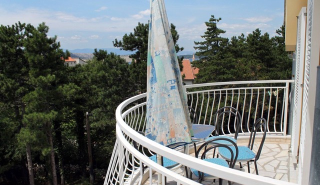 One bedroom apartment with a swimming pool Jadranovo, Crikvenica (A-3238-c)