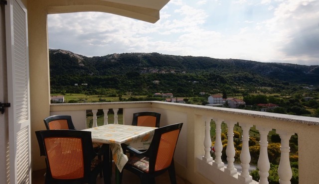 One bedroom apartment with terrace Mundanije, Rab (A-4953-b)