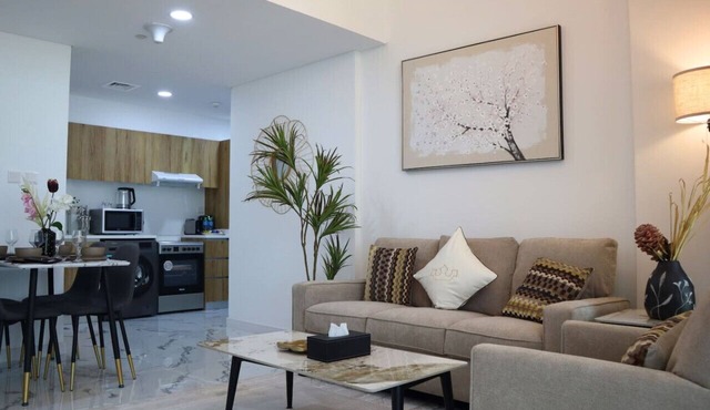 Opulent 2BR Duplex Apartment in Masdar City in Abu Dhabi