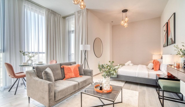 Picturesque Studio at Mesk 1 Midtown Dubai Production City by Deluxe Holiday Homes in Dubai
