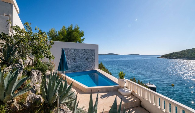 Pool Villa Sine/w Panoramic Sea View, Trogir - Vinišće, Croatia