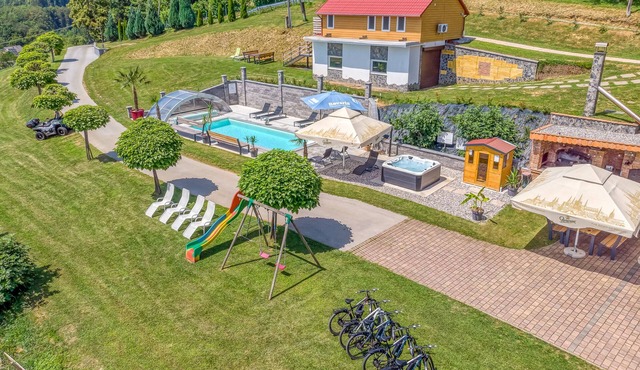 Pool & Whirlpool Villa Art Three, Trebnje, Slovenia in Trebnje