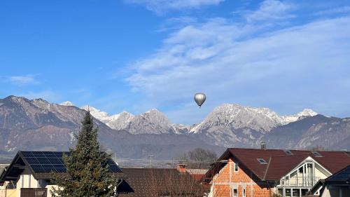 Riverbank - Mountain view in Ljubljana
