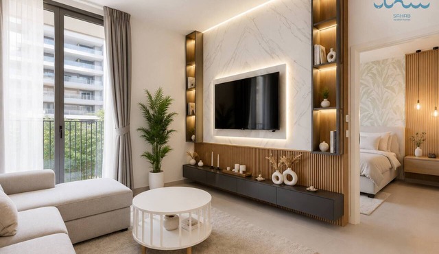 Sahab - Stunning 1BR with Terrace at the Bolivard in Sharjah